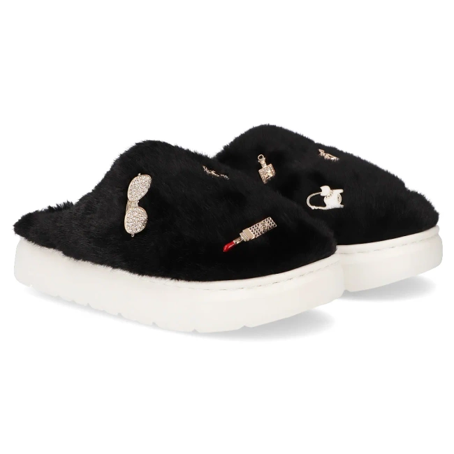 Slippers Filippo DK7478/25 BK black