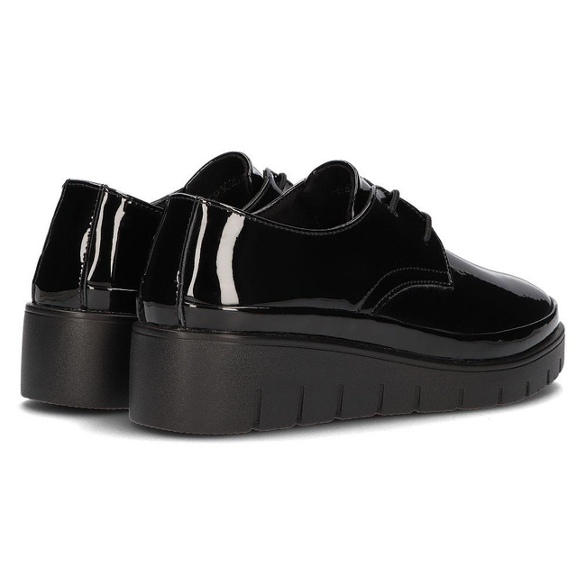Skórzane półbuty Filippo DP3025/21 BK czarne