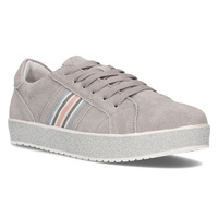 Leather shoes Filippo DP1258/20 GR gray