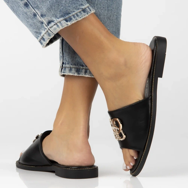Flip-flops Filippo DK6905/25 BK  black