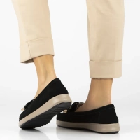 Leather loafers Filippo DP6457/24 BK black