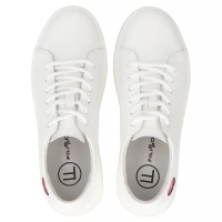 Leather sneakers Filippo DP6701/25 WH white