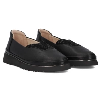 Leather shoes Filippo DP7000/25 BK black