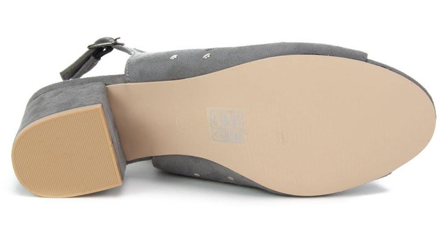 Sandały Filippo DS770/19 GR Grey
