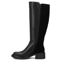 Leather ankle boots Filippo DKZ7233/25 BK black