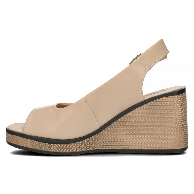 Leather sandals Filippo DS4508/23 BE beige