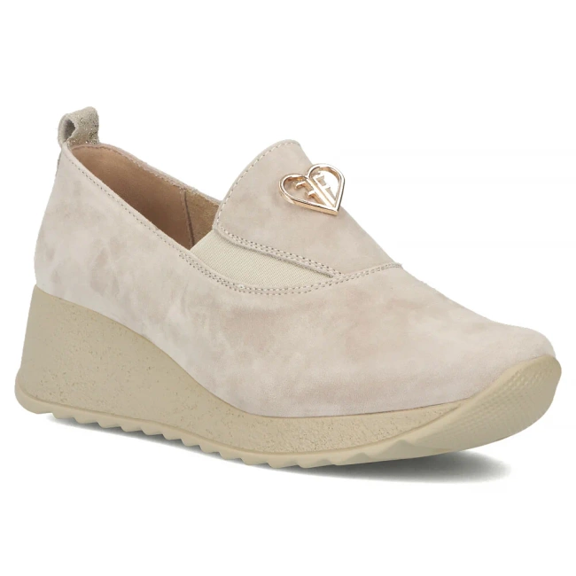 Leather shoes Filippo DP6786/25 TP beige