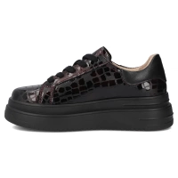 Leather sneakers Filippo DP7118/25 BG maroon