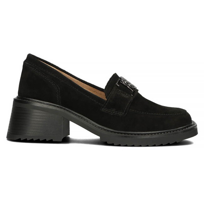 Leather shoes Filippo DP4145/23 BK black
