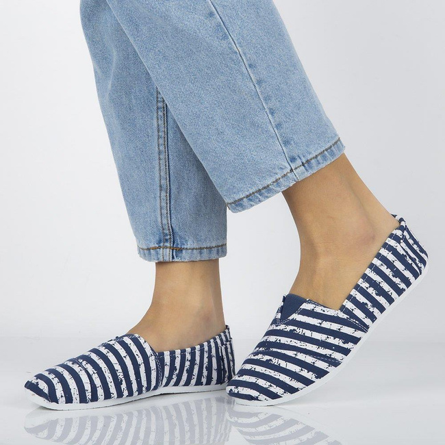 Sneakers slip on McKey DTN819/19 NV navy blue