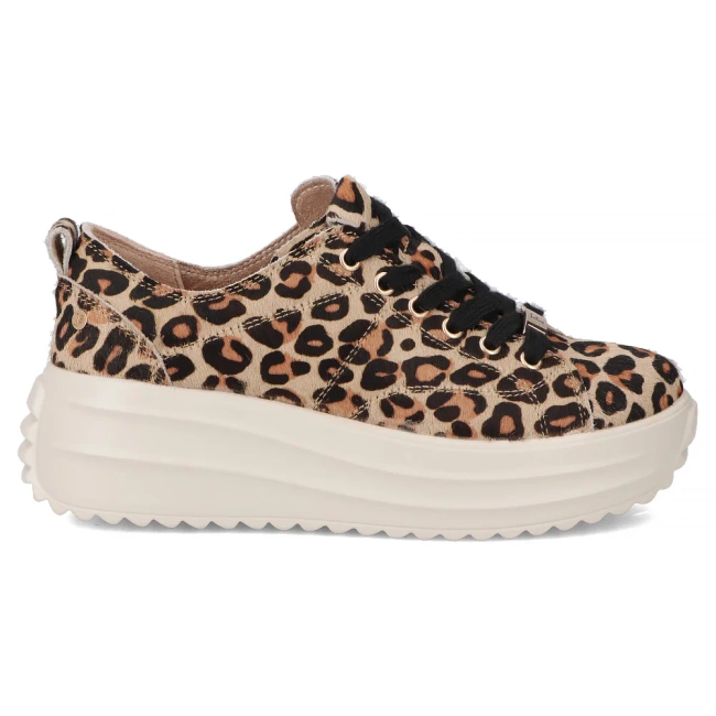 Leather sneakers Filippo DP6795/25 LEO leopard