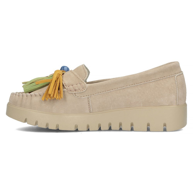 Leather shoes Filippo DP3535/23 BE beige