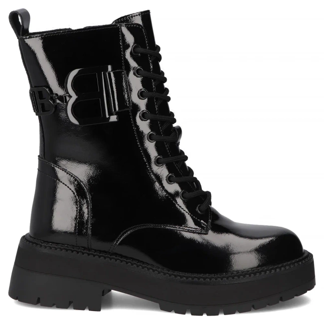 Leather boots Filippo DBT6305/25 BK black