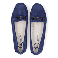 Leather loafers Filippo DP1202/21 BL blue