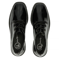 Leather shoes Filippo DP3934/22 BK black