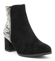 Botki Filippo DBT977/19 BK GR Black Grey
