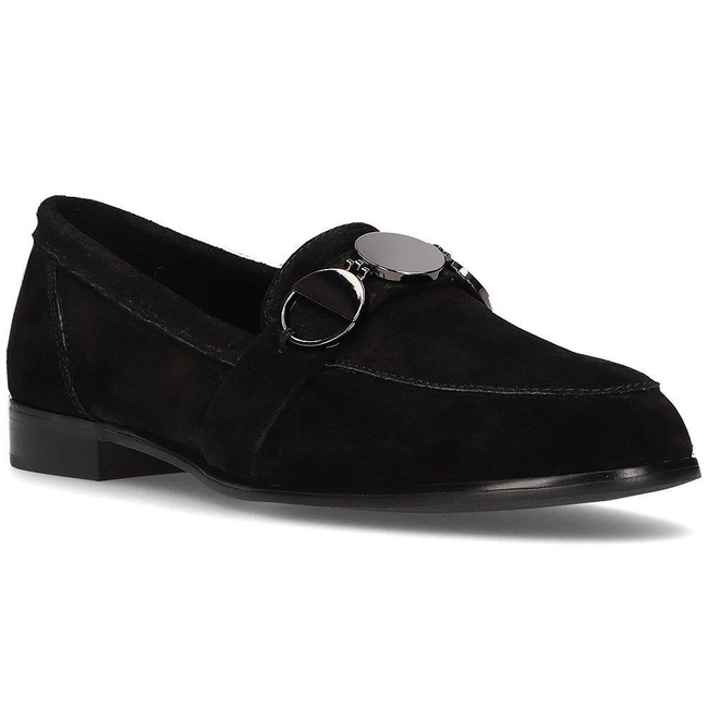 Leather loafers Filippo DP2148/21 BK black