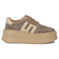 Leather shoes Filippo DP7111/25 TP Taupe