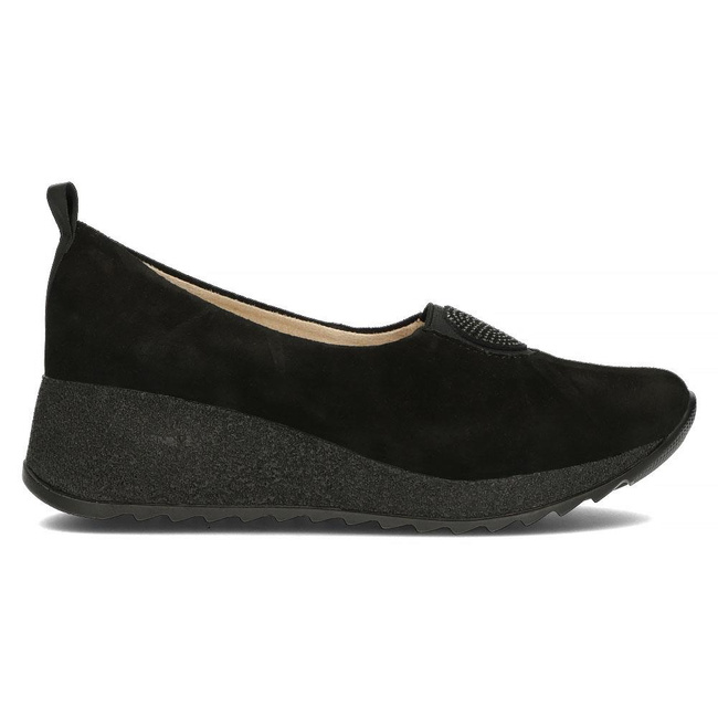 Leather shoes Filippo DP3646/22 BK black
