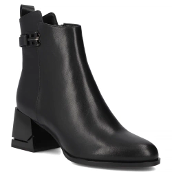Leather ankle boots Filippo DBT6555/24 BK black