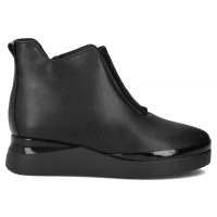 Leather ankle boots Filippo DBT7394/25 BK black