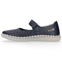 Leather shoes Filippo DP1262/20 NV navy blue