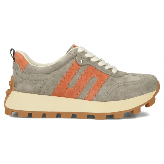 Leather Sneakers Filippo DP6743/25 BE FH beige pink