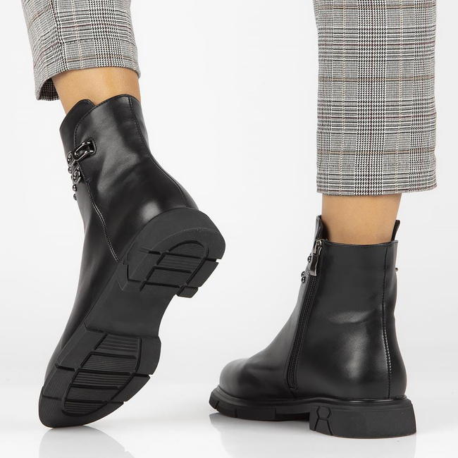 Botki Filippo DBT4043/22 BK czarne