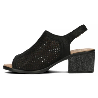 Leather sandals Filippo DS4475/24 BK black