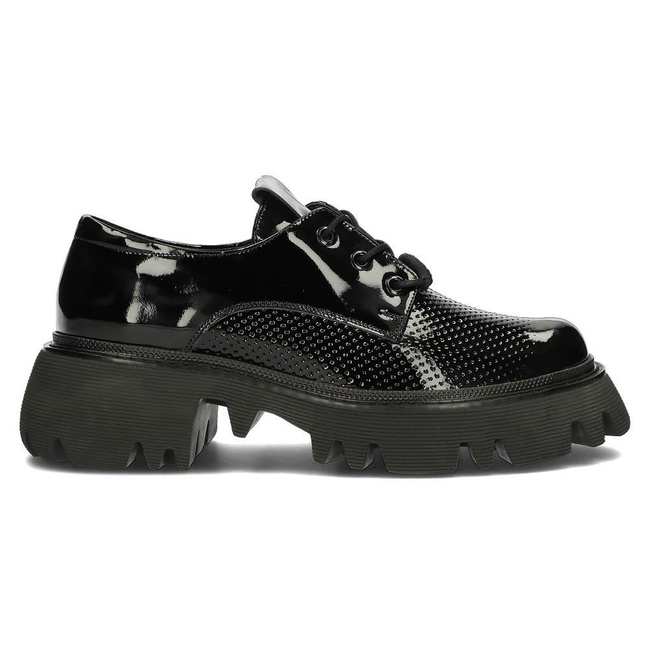 Leather shoes Filippo DP3909/22 BK black
