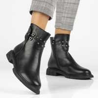 Botki Filippo DBT4043/22 BK czarne