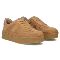 Leather sneakers Filippo DP7174/25 BR brown