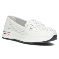 Leather shoes Filippo DP4400/24 WH white