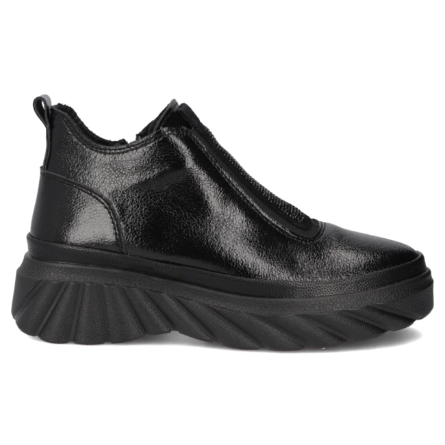 Leather ankle boots Filippo DBT7426/25 BK black