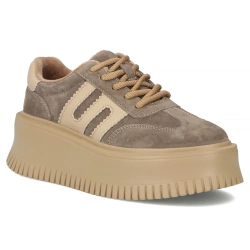 Leather shoes Filippo DP7111/25 TP Taupe