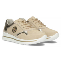 Leather sneakers Filippo DP3544/22 BE beige