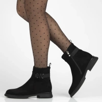 Botki Filippo DBT7351/25 BK czarne