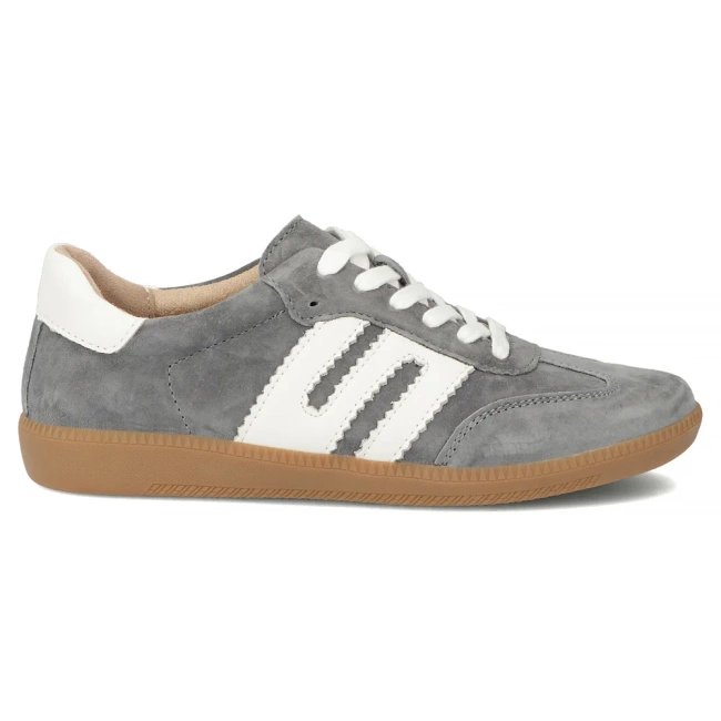 Skórzane sneakersy Filippo DP7492/25 GR szare