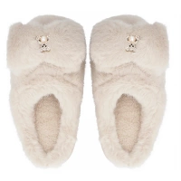 Kapcie Filippo DK6686/24 BE beżowe