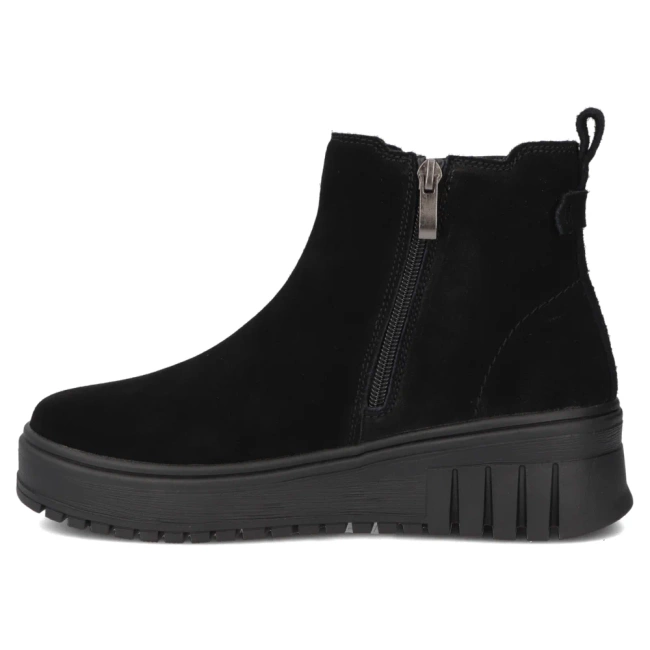 Leather ankle boots Filippo DBT7279/25 BK black