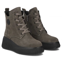 Leather ankle boots Filippo DBT7288/25 GR grey