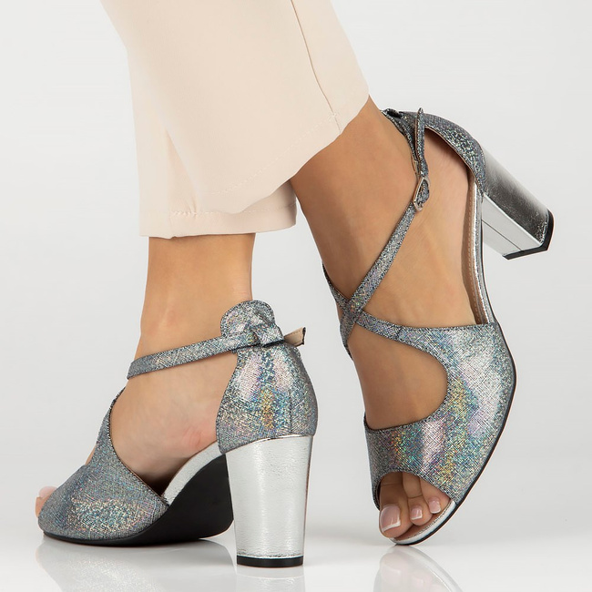 Sandals Filippo DS4632/23 SI silver