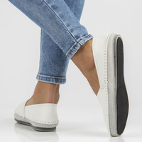 Leather shoes Filippo DP031/22 WH  white