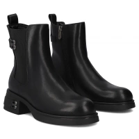 Leather ankle boots Filippo DBT7200/25 BK black