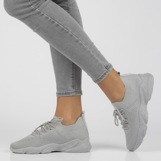 Sneakersy damskie Filippo DTN2184/21 GR szare
