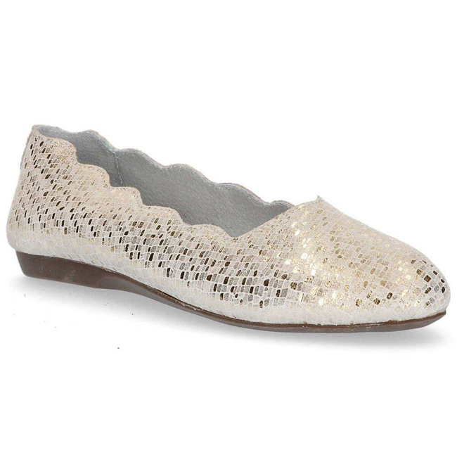Leather ballerinas Filippo DP1336/20 GO gold