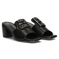 Leather flip-flops Filippo DK3731/22 BK black