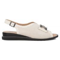 Leather sandals Filippo DS6032/25 BE beige