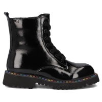 Leather ankle boots Filippo DBT7428/25 BK L black