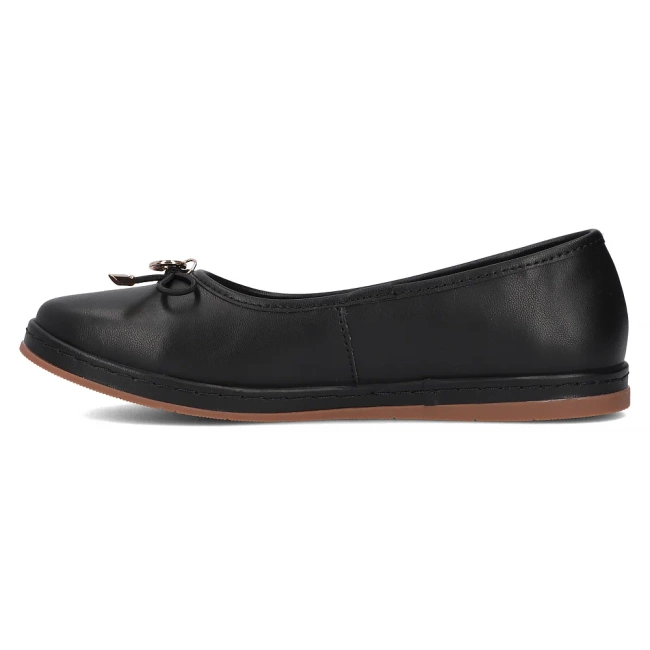 Leather shoes Filippo DP6856/25 BK black